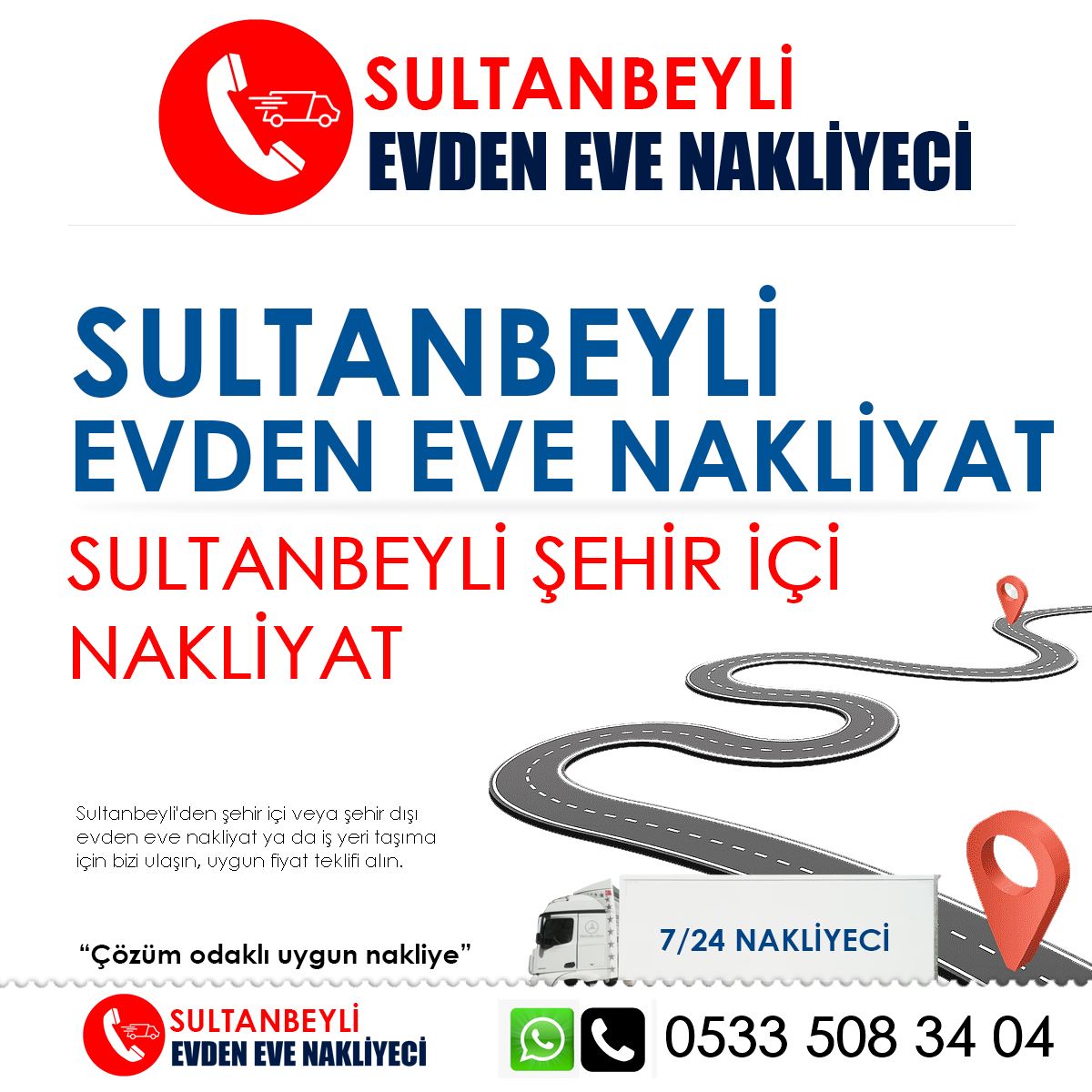 Sultanbeyli Şehir İçi Nakliyat : Kapak Görseli
